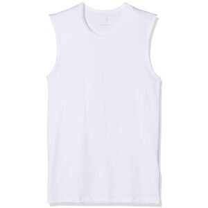 Seidensticker Silkesdekal herr t-shirt – normal passform – uni – rund hals – utan arm –, Vit (vit 01), XL Seidensticker Silkesdekal herr t-shirt – normal passform – uni – rund hals – utan arm –, Vit (vit 01), XL