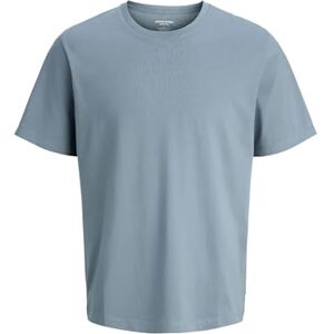 JACK & JONES Jjeorganic Basic Tee Ss O-Neck Noos Pls – plus size, Blå Mirage, 5XL JACK & JONES Jjeorganic Basic Tee Ss O-Neck Noos Pls – plus size, Blå Mirage, 5XL