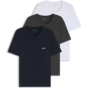 Boss T-shirt för män RN 3P klassisk t-shirt, öppen Miscellaneous961, S Boss T-shirt för män RN 3P klassisk t-shirt, öppen Miscellaneous961, S