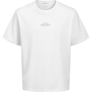 JACK & JONES Joracapulco Back Tee Ss Crew Neck, Ljus vit, L JACK & JONES Joracapulco Back Tee Ss Crew Neck, Ljus vit, L