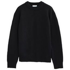 Diana Studio Oversize boxy rund hals, herr, ull, långärmad, ledig passform, svart, XL, Svart, XL-XXL Diana Studio Oversize boxy rund hals, herr, ull, långärmad, ledig passform, svart, XL, Svart, XL-XXL