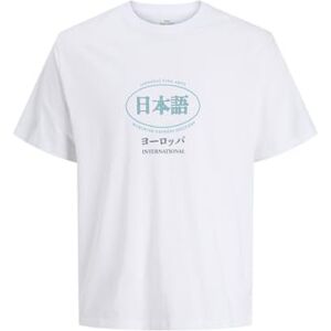 JACK & JONES Jorsoutheast Gallery Tee Ss Crew Neck Tg, Ljus vit, S JACK & JONES Jorsoutheast Gallery Tee Ss Crew Neck Tg, Ljus vit, S