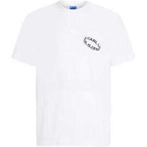 KARL LAGERFELD JEANS , Herr, Vanlig Kortärm Multi Ring Tee, Vanlig Fit, Vit, M KARL LAGERFELD JEANS , Herr, Vanlig Kortärm Multi Ring Tee, Vanlig Fit, Vit, M