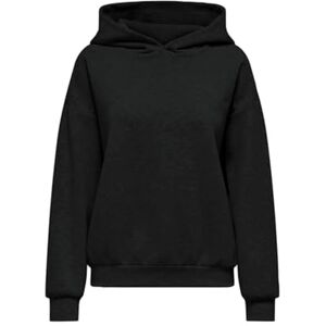 ONLY Onlscarlett L/S Hood Ub SWT, svart, M ONLY Onlscarlett L/S Hood Ub SWT, svart, M