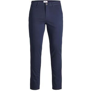 JACK & JONES Boy Chino byxor chinos byxor för pojkar, marinblå blazer, 164 JACK & JONES Boy Chino byxor chinos byxor för pojkar, marinblå blazer, 164