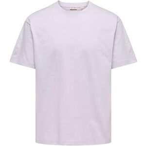 Only & Sons Onsfred Life RLX Ss Tee Noos, Misty lila, L Only & Sons Onsfred Life RLX Ss Tee Noos, Misty lila, L