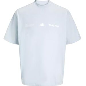 JACK & JONES Jcoinfinity Placement Tee Ss Crew Neck, Grå gryning, XXL JACK & JONES Jcoinfinity Placement Tee Ss Crew Neck, Grå gryning, XXL