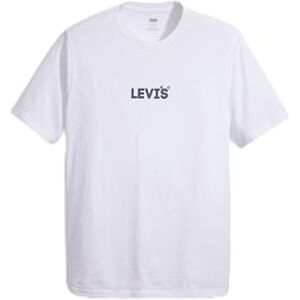 Levi's T-shirt för män Ss avslappnad passform, Coastal Fjord Headline White+, XS Levi's T-shirt för män Ss avslappnad passform, Coastal Fjord Headline White+, XS