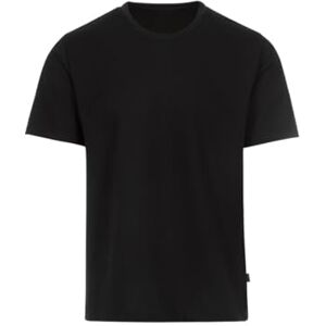 Trigema T-shirt i pikékvalitet, svart, XL Trigema T-shirt i pikékvalitet, svart, XL