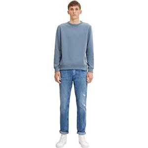 TOM TAILOR Denim Herr Adean raka jeans 1032754, 10122 Destroyed Light Stone Blue Denim, 28W / 32L TOM TAILOR Denim Herr Adean raka jeans 1032754, 10122 Destroyed Light Stone Blue Denim, 28W / 32L