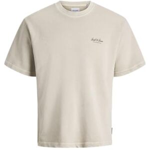 JACK & JONES Jjearchive tvättad sweat Ss Sn, Moonbeam, XS JACK & JONES Jjearchive tvättad sweat Ss Sn, Moonbeam, XS