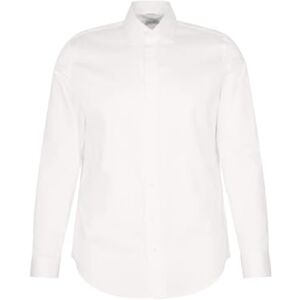 Seidensticker Silkesdekal herr business skjorta – slim fit – lätt att stryka – Kent krage – extra lång arm – 100% bomull, Vit, 40 SE Seidensticker Silkesdekal herr business skjorta – slim fit – lätt att stryka – Kent krage – extra lång arm – 100% bomull, Vit, 40 SE