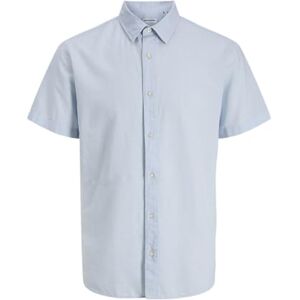 JACK & JONES Jjebreeze Skjorta med linneblandning S/S Sn, Himmelsk blå, XXL JACK & JONES Jjebreeze Skjorta med linneblandning S/S Sn, Himmelsk blå, XXL