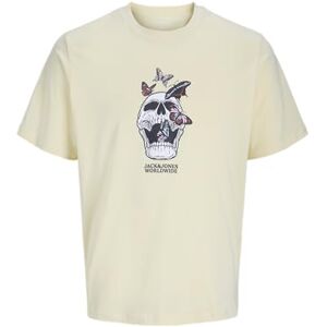 JACK & JONES Jorskull Coast Tee Ss Crew Neck Jnr, Dubbel grädde, 152 JACK & JONES Jorskull Coast Tee Ss Crew Neck Jnr, Dubbel grädde, 152