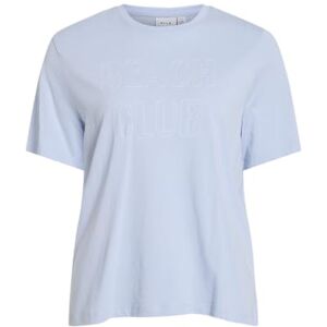 Vila Visybil Beach O-Neck S/S T-shirt, Kentucky Blå, S Vila Visybil Beach O-Neck S/S T-shirt, Kentucky Blå, S