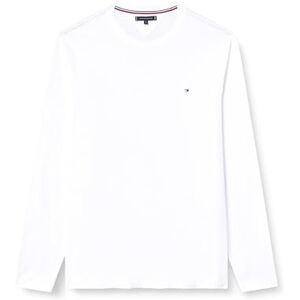 Tommy Hilfiger herr BT-Stretch Slim Fit L/S TEE-B MW0MW35060 L/S t-shirt, vit, XXL, Vit (vit), XXL Tommy Hilfiger herr BT-Stretch Slim Fit L/S TEE-B MW0MW35060 L/S t-shirt, vit, XXL, Vit (vit), XXL
