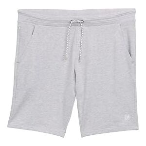 TOM TAILOR Plussize Bermuda Sweatpants Shorts för män, 15398 – ljussten grå melerad, 3XL plus size TOM TAILOR Plussize Bermuda Sweatpants Shorts för män, 15398 – ljussten grå melerad, 3XL plus size
