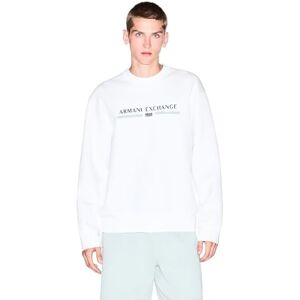 Giorgio Armani herr långärmad stor front logo avslappnad passform, tröja, vit (vit tex), XXL, Vit, XXL Giorgio Armani herr långärmad stor front logo avslappnad passform, tröja, vit (vit tex), XXL, Vit, XXL