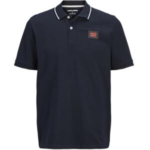 JACK & JONES Jjhudson Polo Ss, Sky Captain, M JACK & JONES Jjhudson Polo Ss, Sky Captain, M