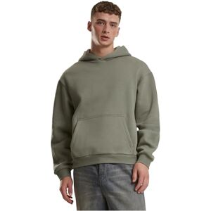 Urban Classics Huvtröja för män, fluffig huvtröja, avslappnad huvtröja för män, oversize passform, storlekar S–5XL, Paleoliv, L Urban Classics Huvtröja för män, fluffig huvtröja, avslappnad huvtröja för män, oversize passform, storlekar S–5XL, Paleoliv, L