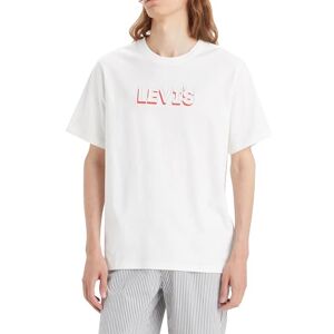 Levi's herr T-tröja Ss Relaxed Fit Tee, Headline Drop Shadow White+, M Levi's herr T-tröja Ss Relaxed Fit Tee, Headline Drop Shadow White+, M
