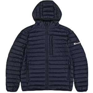 Champion Legacy för män – utomhus lätt jacka med huva, blå (BS501), M, Blå (BS501), M Champion Legacy för män – utomhus lätt jacka med huva, blå (BS501), M, Blå (BS501), M