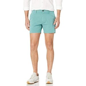Amazon Essentials Herr Slim-Fit 5 tum platt framsida komfort stretch chino kort (tidigare Goodthreads), aqua-grön, 34 Amazon Essentials Herr Slim-Fit 5 tum platt framsida komfort stretch chino kort (tidigare Goodthreads), aqua-grön, 34