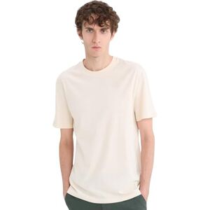 DeFacto Basic T-shirt för män – klassisk t-shirt för män, ecru, M DeFacto Basic T-shirt för män – klassisk t-shirt för män, ecru, M