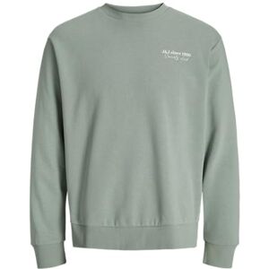 JACK & JONES Jjninety Sweat Crew Neck, Isberggrön, S JACK & JONES Jjninety Sweat Crew Neck, Isberggrön, S