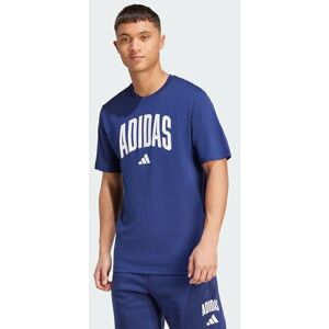 adidas Mezczyzni COLLEGIATE LINEAGE GRAPHIC T-SHIRT, dark blue, S adidas Mezczyzni COLLEGIATE LINEAGE GRAPHIC T-SHIRT, dark blue, S