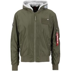 Alpha Industries Herr Ma-1 Tt Hood Custom jacka, mörk olivgrön, XXL, Mörk olivgrön, XXL Alpha Industries Herr Ma-1 Tt Hood Custom jacka, mörk olivgrön, XXL, Mörk olivgrön, XXL