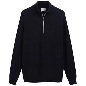 Diana Studio Marinblå, herr, ull, långärmad tröja, storlek M, normal passform, Svart, M-XL Diana Studio Marinblå, herr, ull, långärmad tröja, storlek M, normal passform, Svart, M-XL