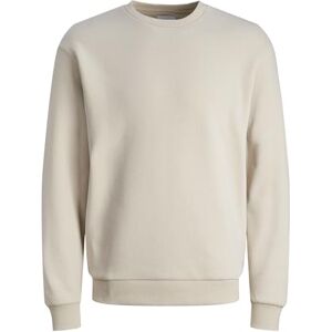 JACK & JONES Herr Jjebradley Sweat Crew Noos Jnr Maillot de survêtement, Beige, 140 JACK & JONES Herr Jjebradley Sweat Crew Noos Jnr Maillot de survêtement, Beige, 140