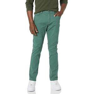 Amazon Essentials mäns slim-fit-byxor, 5-fickors stretch twill-design, grön, 35 B x 28 L Amazon Essentials mäns slim-fit-byxor, 5-fickors stretch twill-design, grön, 35 B x 28 L