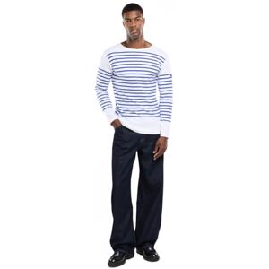 Armor-lux Armor Lux Tröja för män, Vit (Dw5 Blanc/Etoile Dw5), L Armor-lux Armor Lux Tröja för män, Vit (Dw5 Blanc/Etoile Dw5), L