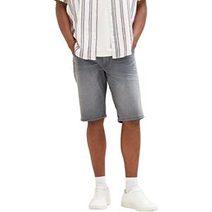 TOM TAILOR herr Bermuda jeans shorts 1035655, 10219 – Used Mid Stone Grey Denim, 28 TOM TAILOR herr Bermuda jeans shorts 1035655, 10219 – Used Mid Stone Grey Denim, 28