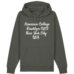AMERICAN COLLEGE USA Khaki sweatshirt herr storlek L Decontract, Färg: grön, L AMERICAN COLLEGE USA Khaki sweatshirt herr storlek L Decontract, Färg: grön, L