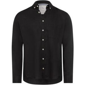 Brax Herrstil Dirk U Pure Linen Quality skjorta, 02 svart, XS Brax Herrstil Dirk U Pure Linen Quality skjorta, 02 svart, XS