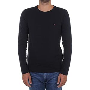 Tommy Hilfiger Herr Slim Fit Stretch Bomull Långärmad Topp, Blå (ökenhimmel), XXL Tommy Hilfiger Herr Slim Fit Stretch Bomull Långärmad Topp, Blå (ökenhimmel), XXL