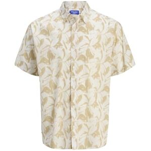 JACK & JONES Jorjoshua Split Aop Shirt Ss, Safari, XS JACK & JONES Jorjoshua Split Aop Shirt Ss, Safari, XS