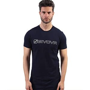 Givova Bomull World T-Shirt, Blå, M Givova Bomull World T-Shirt, Blå, M