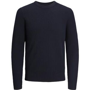 JACK & JONES Stickad tröja med vanlig stickad tröja, Sky Captain, S JACK & JONES Stickad tröja med vanlig stickad tröja, Sky Captain, S
