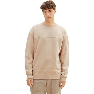 TOM TAILOR Denim Sweatshirt för män, 11704 – Silver Ecru, L TOM TAILOR Denim Sweatshirt för män, 11704 – Silver Ecru, L