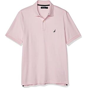 Nautica Herr klassisk passform kortärmad enfärgad mjuk bomull pikétröja, Vagga rosa, 2X stor Nautica Herr klassisk passform kortärmad enfärgad mjuk bomull pikétröja, Vagga rosa, 2X stor