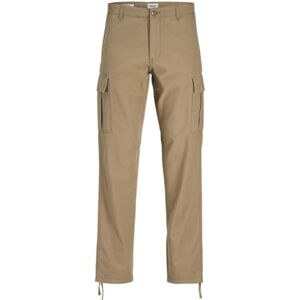 JACK & JONES Man avslappnad passform byxor plus storlek lös passform avslappnad passform byxor, Elmwood, 42W / 32L JACK & JONES Man avslappnad passform byxor plus storlek lös passform avslappnad passform byxor, Elmwood, 42W / 32L