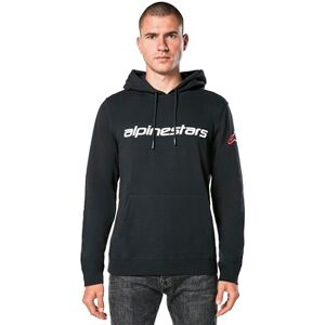 Alpinestars Linear Wordmark Hoodie V3 Sweatshirt Herr Huvtröja Svart/Vit/Röd L, Svart/vit/röd, L Alpinestars Linear Wordmark Hoodie V3 Sweatshirt Herr Huvtröja Svart/Vit/Röd L, Svart/vit/röd, L