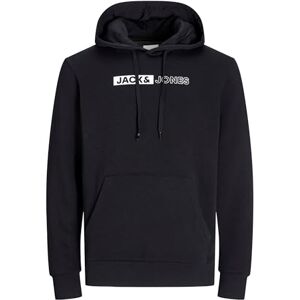 JACK & JONES JACK&JONES PLUS Jjecorp Logo Sweat Hood Play Noos Pls Huvtröja, Svart/tryck: play 5, 5XL JACK & JONES JACK&JONES PLUS Jjecorp Logo Sweat Hood Play Noos Pls Huvtröja, Svart/tryck: play 5, 5XL