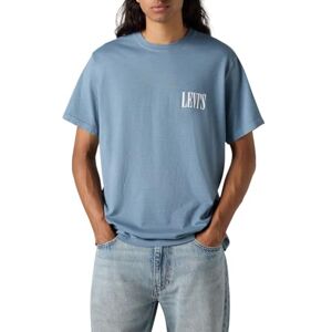 Levi's herr T-tröja Ss Relaxed Fit Tee, Ssnl serif logo stea, L Levi's herr T-tröja Ss Relaxed Fit Tee, Ssnl serif logo stea, L