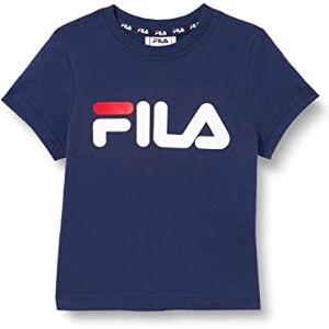 FILA Unisex Baia Mare Classic Logo T-shirt, medeltida blå, 110/116 cm FILA Unisex Baia Mare Classic Logo T-shirt, medeltida blå, 110/116 cm