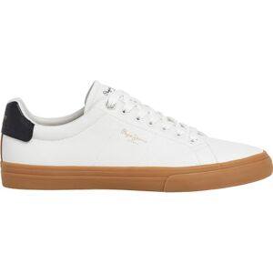 Pepe Jeans herr Kenton Base M Sneak, Beige (Ecru White), 6,5 UK, Beige Ecru vit, 40 EU Pepe Jeans herr Kenton Base M Sneak, Beige (Ecru White), 6,5 UK, Beige Ecru vit, 40 EU